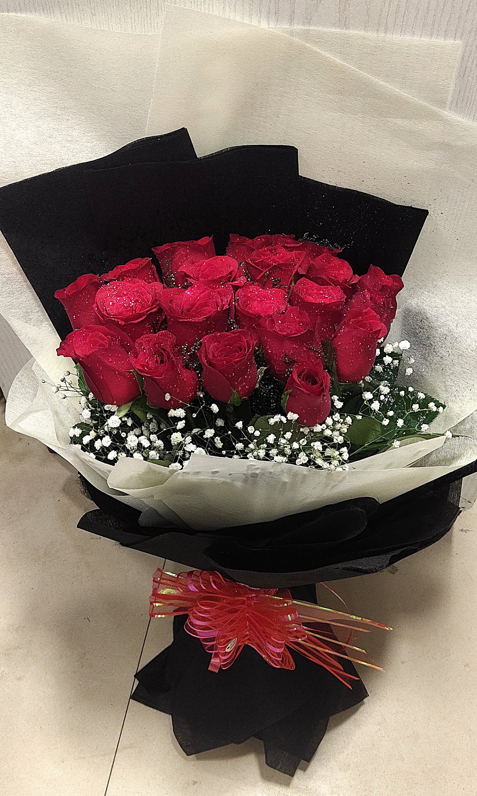 Romantic Red Rose Bouquet